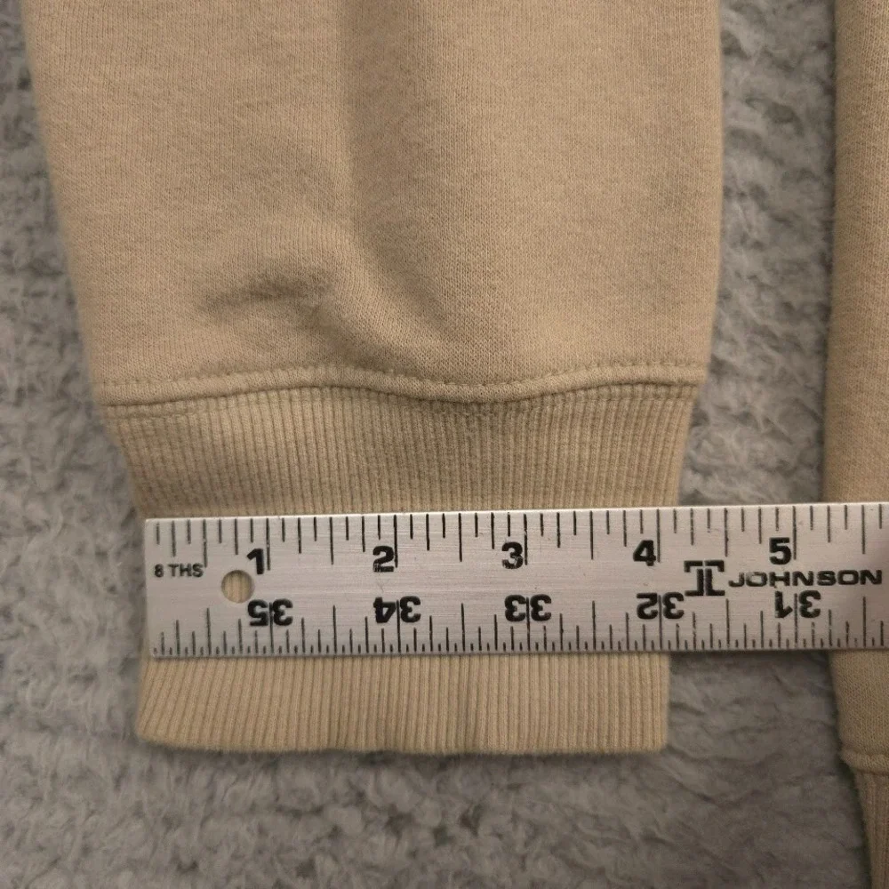 The North Face Mens Medium Beige Camo Logo Pullover Hoodie Sweatshirt F21